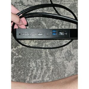 DELL Docking Station WD19 K20A001 Model K20A & Cables
